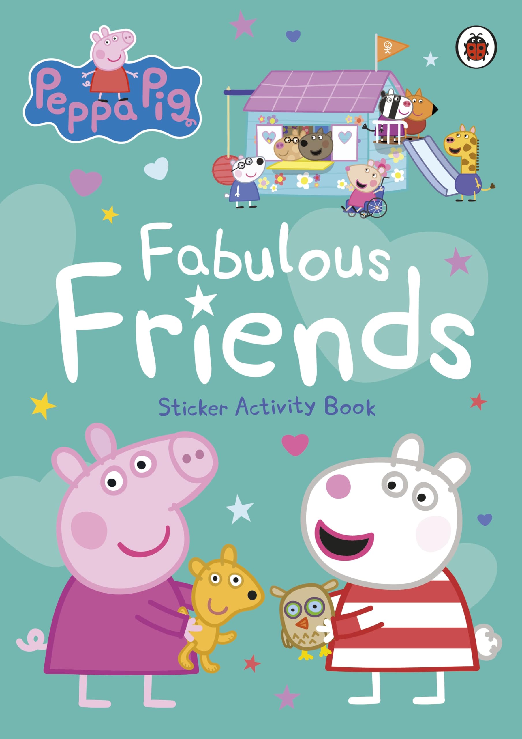 Front cover of the book 'Peppa Pig: Fabulous Friends' by Peppa Pig.