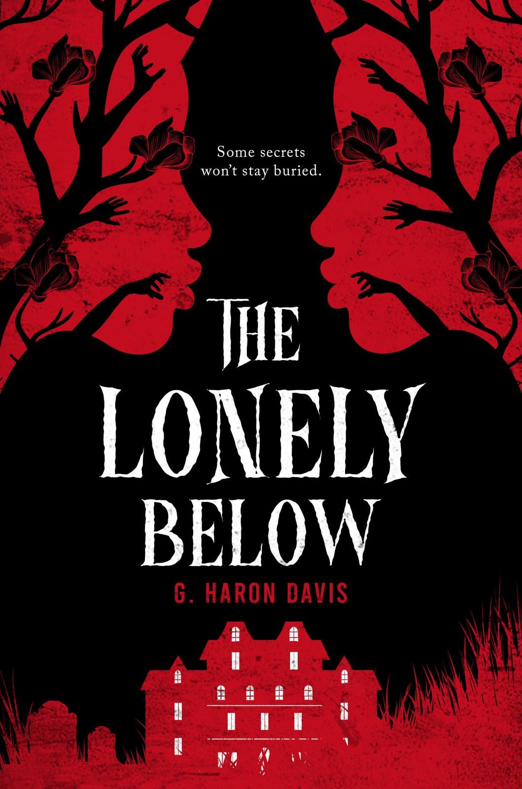 Front cover of the book 'The Lonely Below' by G. Haron Davis.