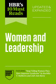 Front cover of the book 'HBR's 10 Must Reads on Women and Leadership, Updated and Expanded (Featuring Stop Telling Women They Have Impostor Syndr' by Review, Harvard Business.