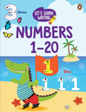 Front cover of the book 'Let's Learn Writing: Numbers 1 to 20: First Trace and Write Practice Workbook | Engaging Workbook to Develop Writing Ski' by Penguin.