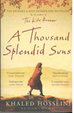 Front cover of the book 'A THOUSAND SPLENDED SUNS' by Khaled Hosseini.