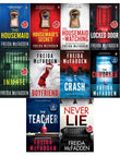 Freida McFadden Thriller Series 10 Books Collection Set (The Housemaid, The Housemaid's Secret, Housemaid Is Watching, Never Lie, Coworker, Locked Door, Teacher, Inmate, The Crash and Boyfriend) Paperback – February 9, 2025 - NYBooksHub