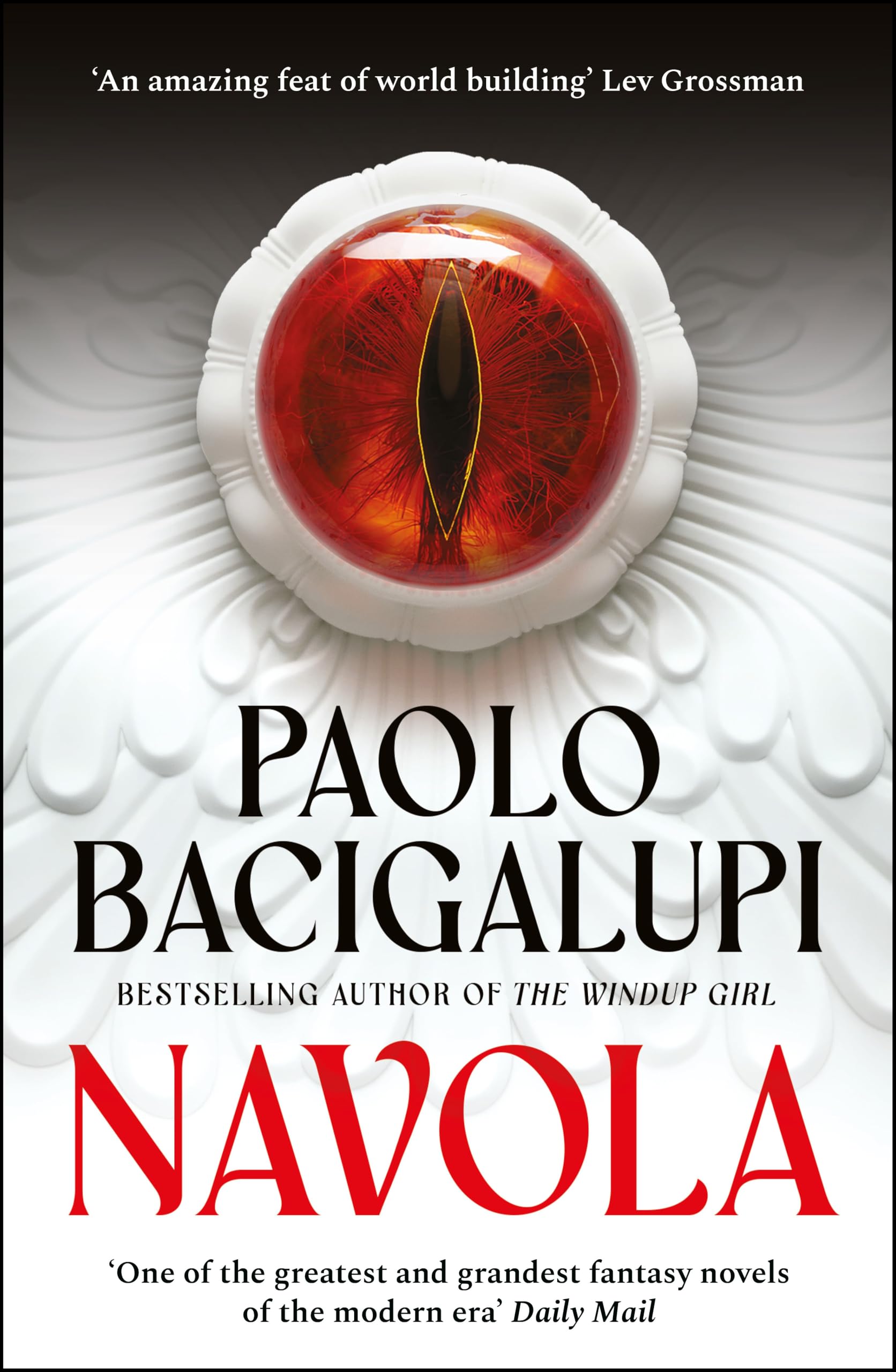 Front cover of the book 'Navola' by Paolo Bacigalupi.