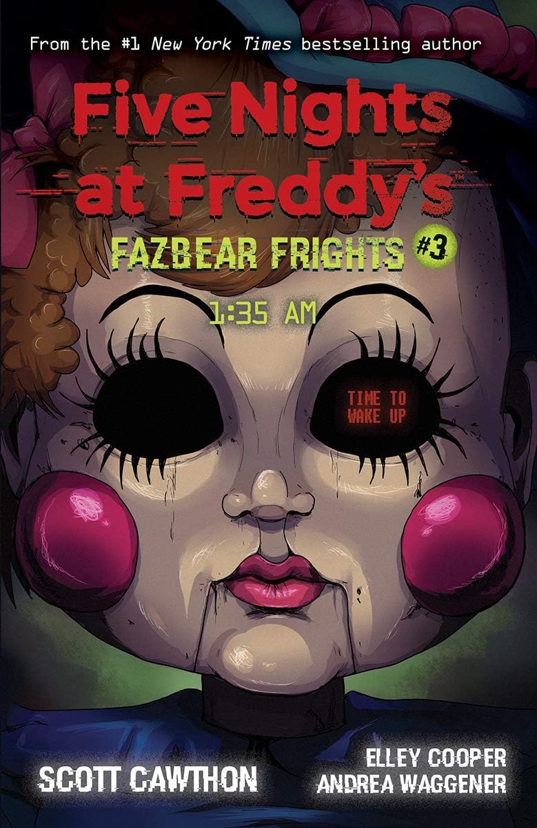 Front cover of the book 'Five Nights At Freddy'S: Fazbear Frights #3: 1:35Am' by Scott Cawthon.