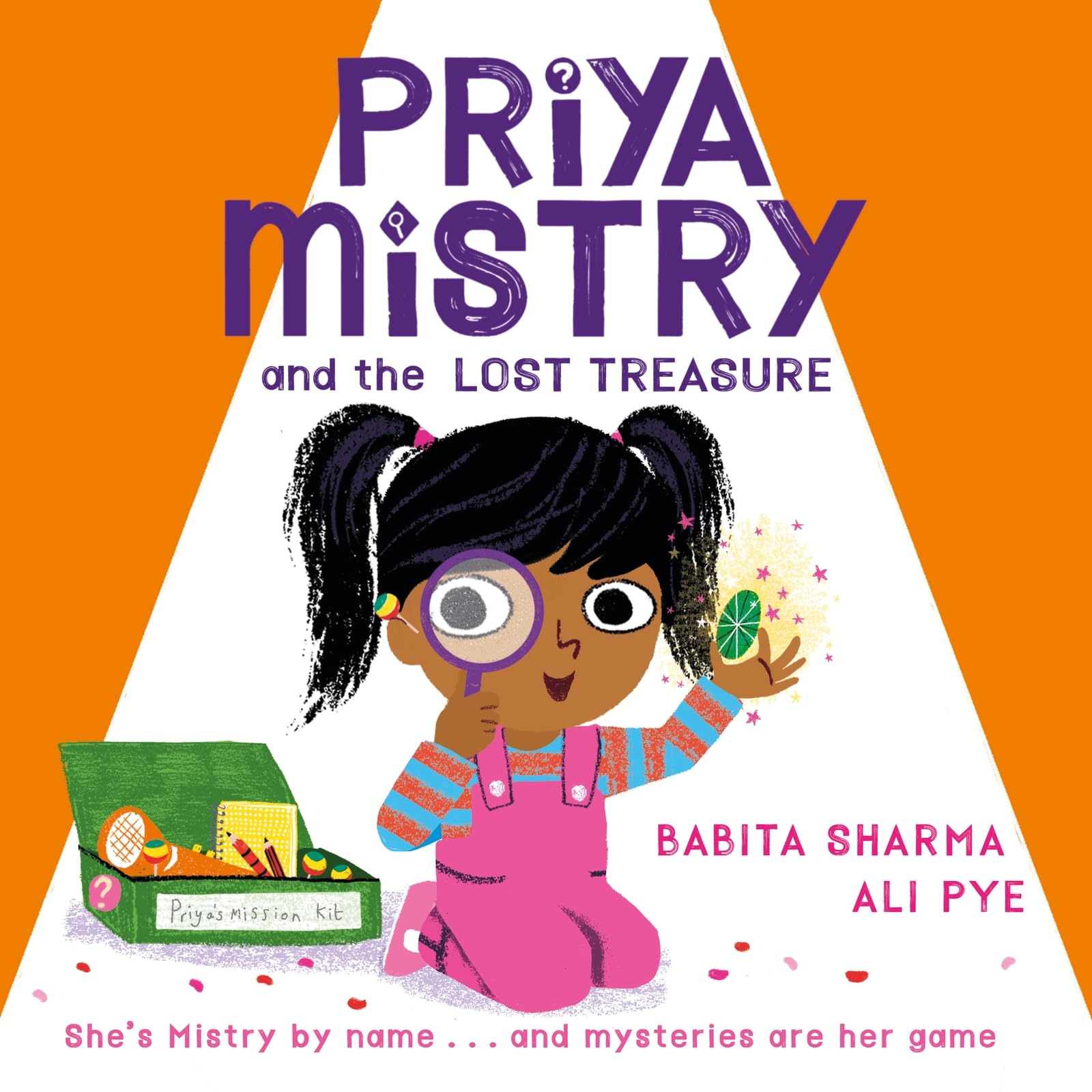Front cover of the book 'Orchard Books Priya Mistry and the Lost Treasure.' by Babita Sharma.