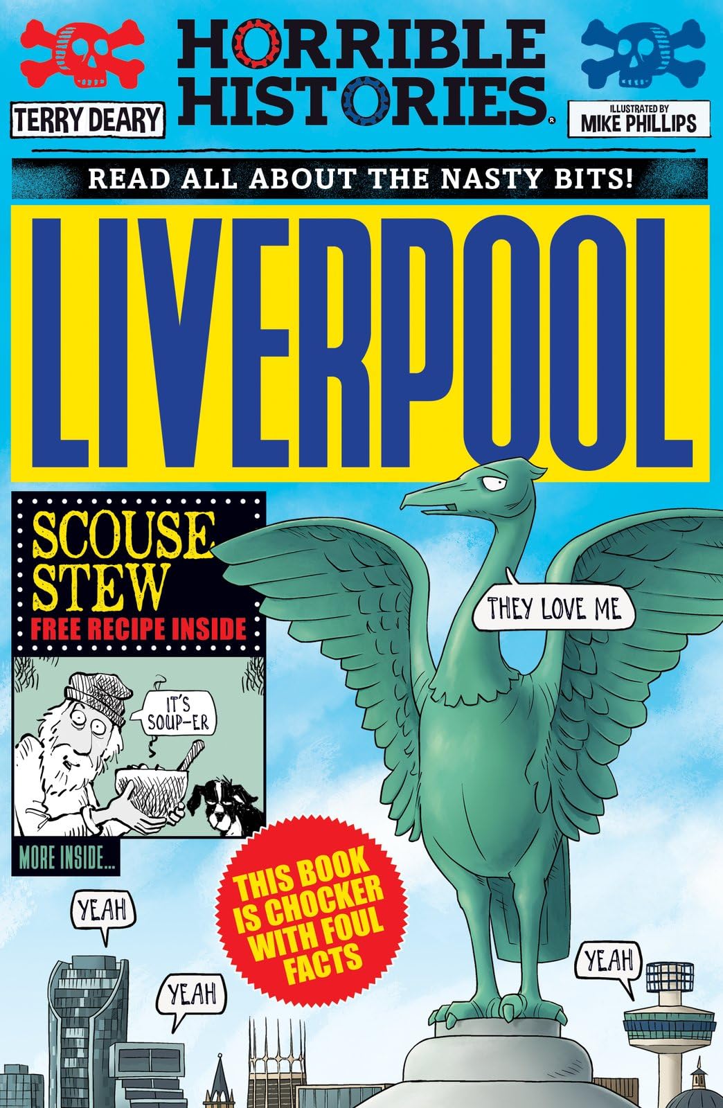 Front cover of the book 'Liverpool (Horrible Histories)' by Terry Deary.