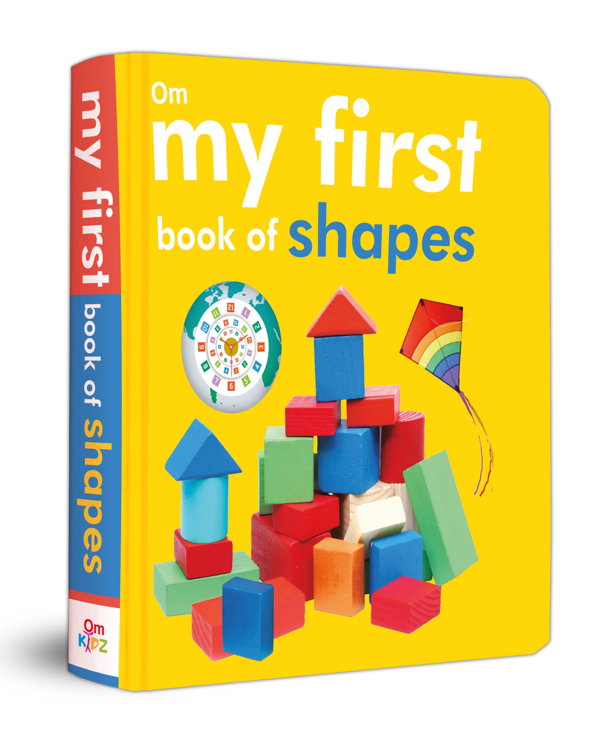 Front cover of the book 'My First Book Of Shapes' by Om Books.