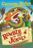 Front cover of the book 'Rumble in the Jungle (Geronimo Stilton #53)' by Geronimo Stilton.