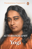 Front cover of the book 'Autobiography of a Yogi' by Paramahansa Yogananda.