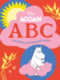 Front cover of the book 'The Moomin ABC: An Illustrated Alphabet Book' by Tove Jansson.