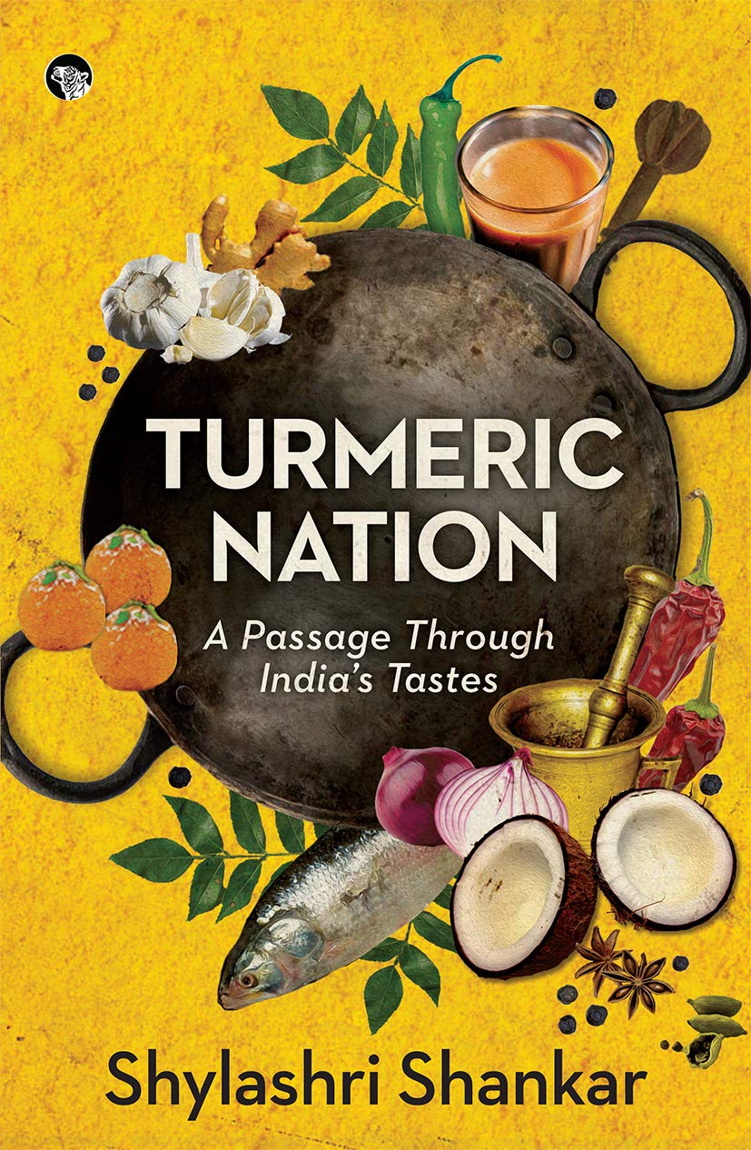 Front cover of the book 'Turmeric Nation' by Shylashri Shankar.