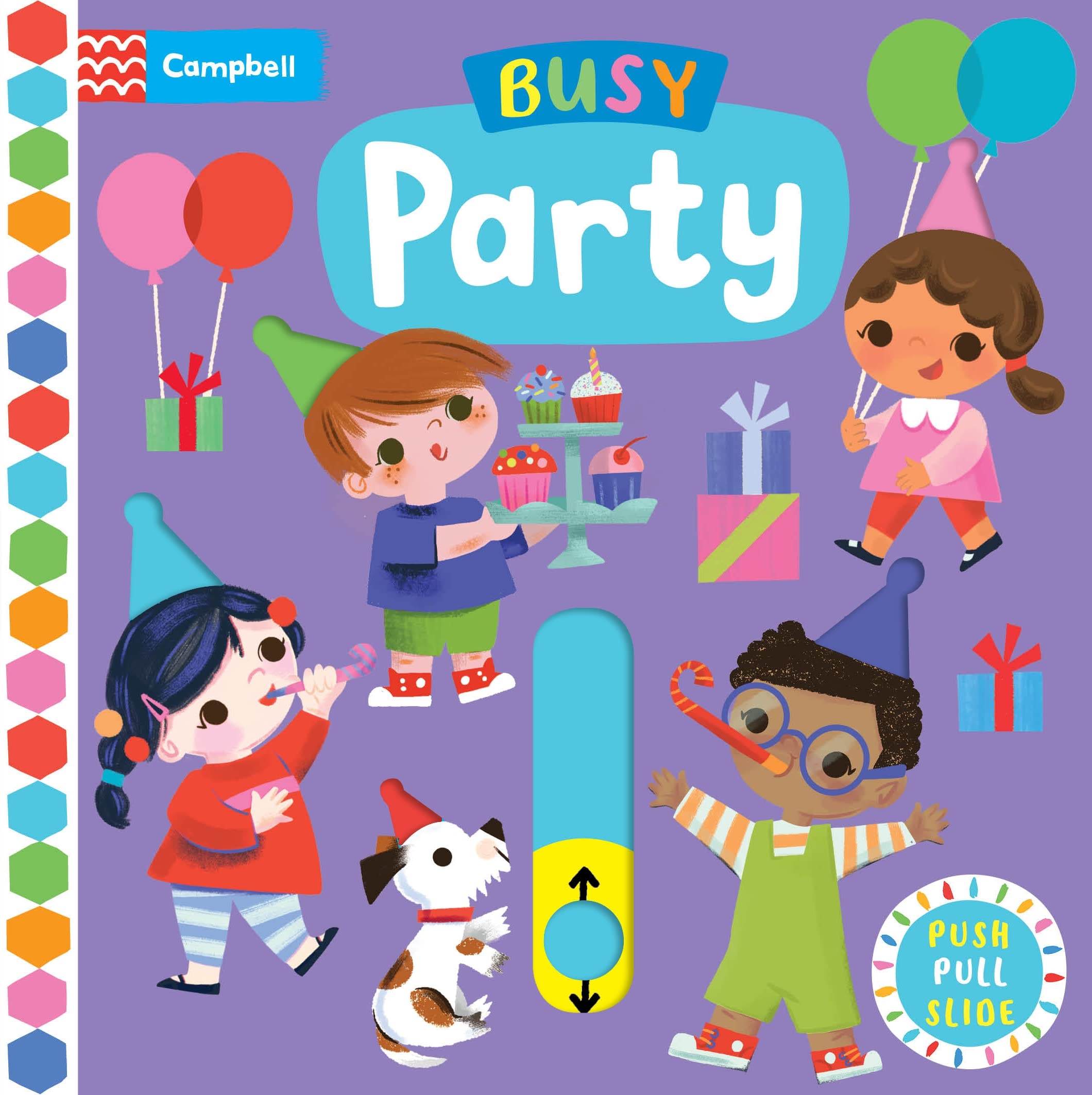 Front cover of the book 'Busy Party (Busy Books)' by Campbell Books.