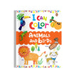 Front cover of the book 'I Can Color: Animals and Birds' by Penguin.