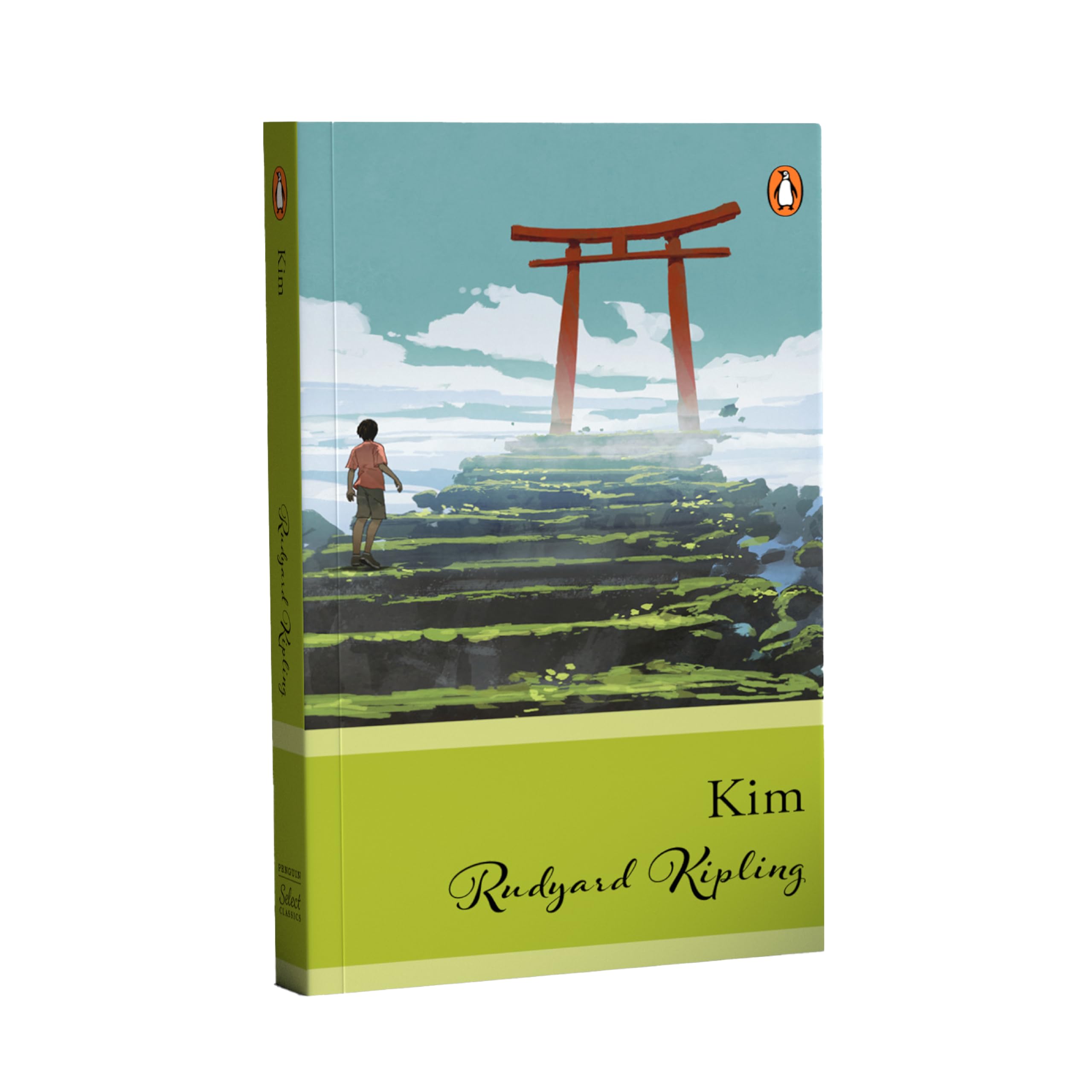 Front cover of the book 'Kim (PB) (Select Classics)' by Rudyard Kipling.