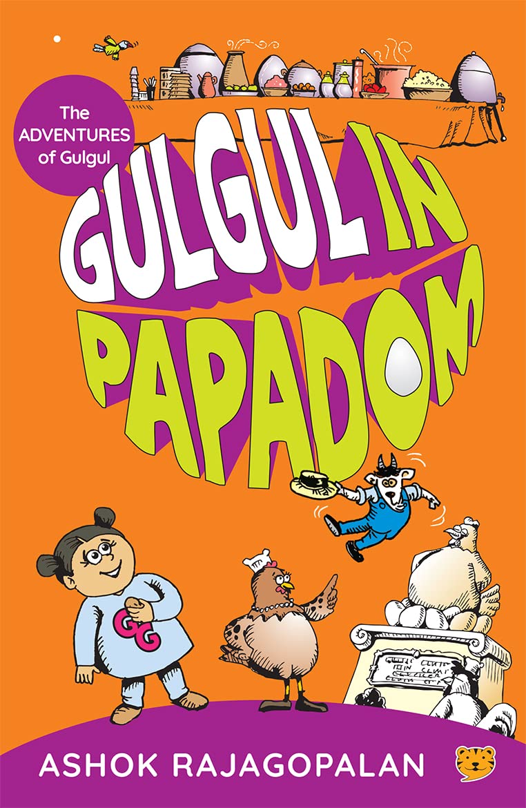 Front cover of the book 'Gulgul in Papadom' by Rajagopalan, Ashok.