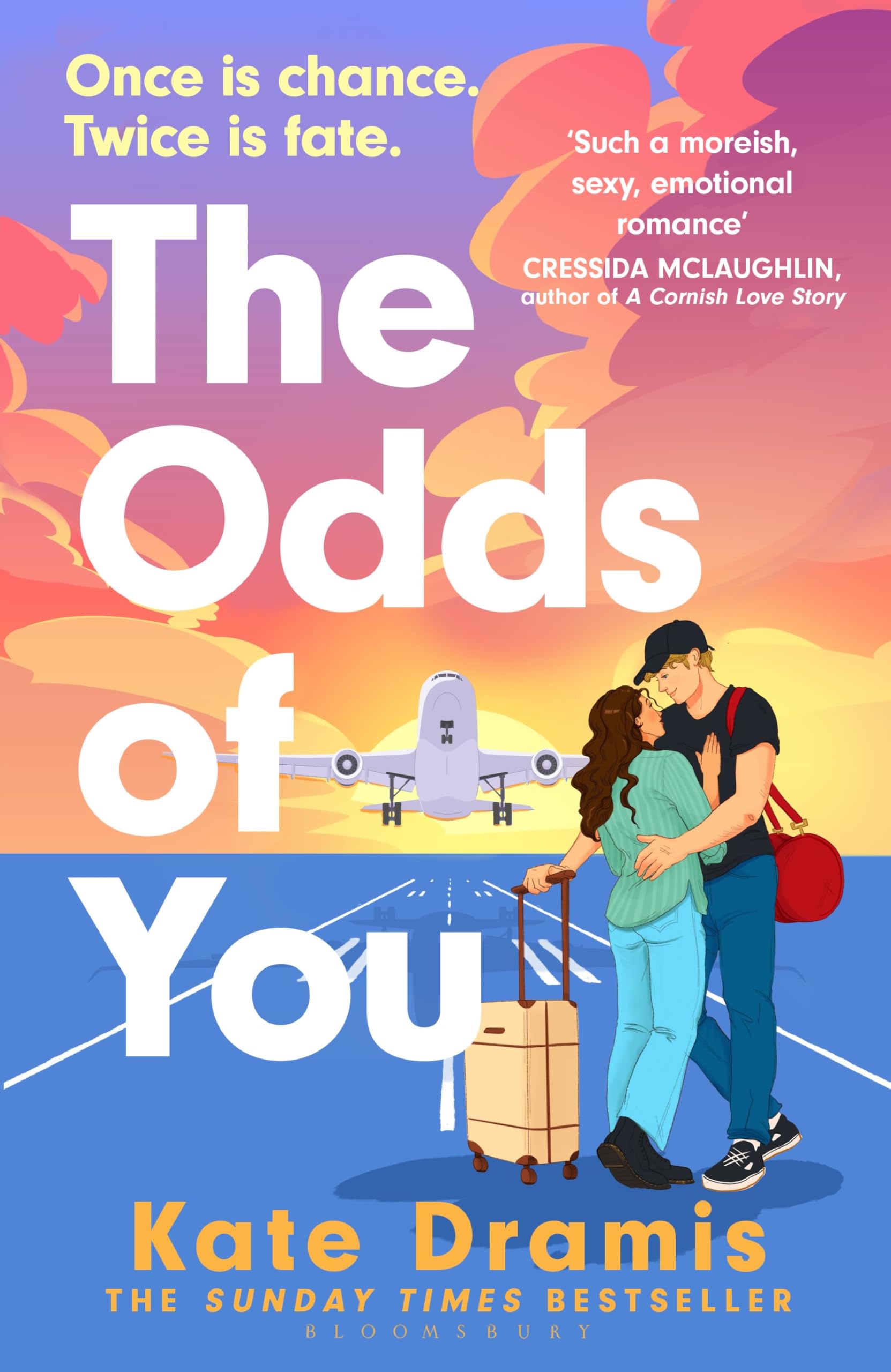 Front cover of the book 'The Odds of You' by Kate Dramis.