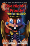 Front cover of the book 'Five Nights At Freddys: Fazbear Frights #5: Bunny Call' by Scott Cawthon.