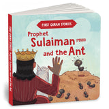Front cover of the book 'Prophet Sulaiman (PBUH) and the Ant: First Quran Stories | An Illustrated Story Book for Kids | Values of Islam and the' by Pengiun.