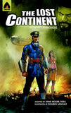 Front cover of the book 'The Lost Continent: The Graphic Novel (Campfire Graphic Novels)' by Edgar Rice Burroughs.