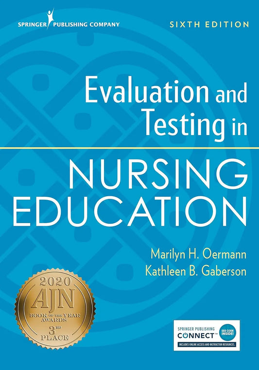 Evaluation and Testing in Nursing Education, Sixth Edition 6th Edition Paperback bookcover – Nybookshub