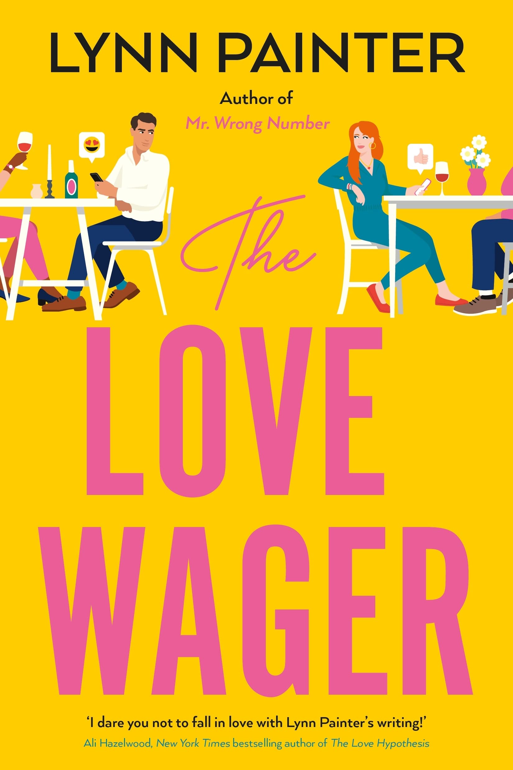 Front cover of the book 'The Love Wager' by Painter, Lynn.