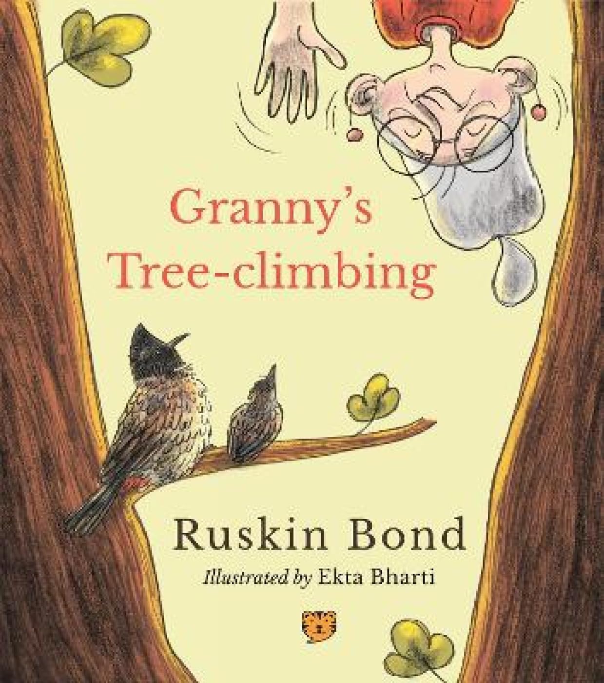 Front cover of the book 'Granny's Tree Climbing' by Ruskin Bond.