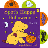 Front cover of the book 'Puffin Spots Happy Halloween.' by Eric Hill.