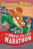 Front cover of the book 'The Mouse Island Marathon (Geronimo Stilton, No. 30)' by Stilton Geronimo.