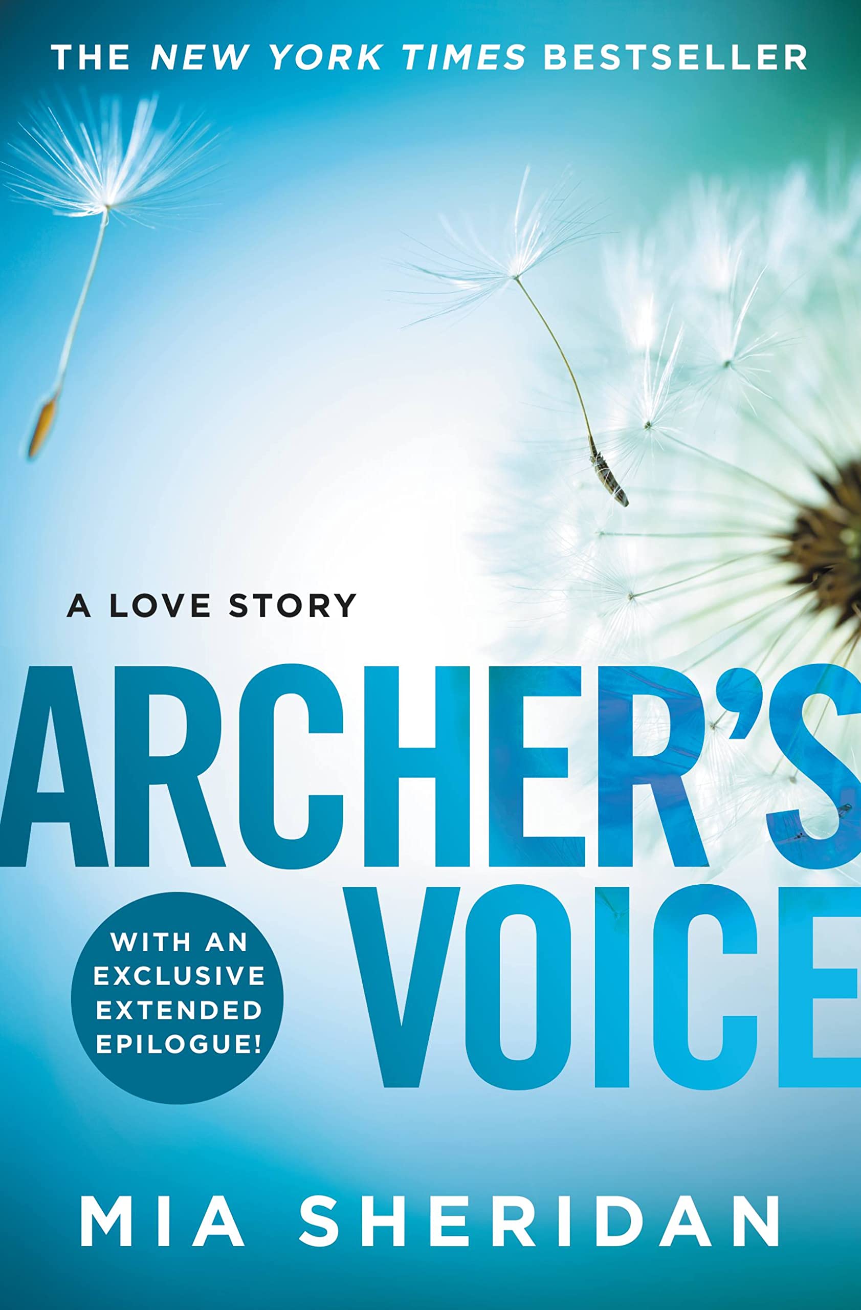 Front cover of the book 'Archer's Voice (Where Love Meets Destiny, 1)' by Mia Sheridan.