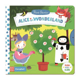 Front cover of the book 'First Stories Alice In Wonderland' by Colonel Moutarde.