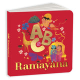 Front cover of the book 'ABC Ramayana: Illustrated Alphabet Book to Discover Characters and Stories | Explore Hindu Mythology, Timeless Values, a' by Penguin.