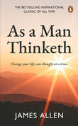 Front cover of the Paperback book 'As a Man Thinketh (PREMIUM PAPERBACK, PENGUIN INDIA): The number 1# inspirational and motivational classic for personal' by Allen James.