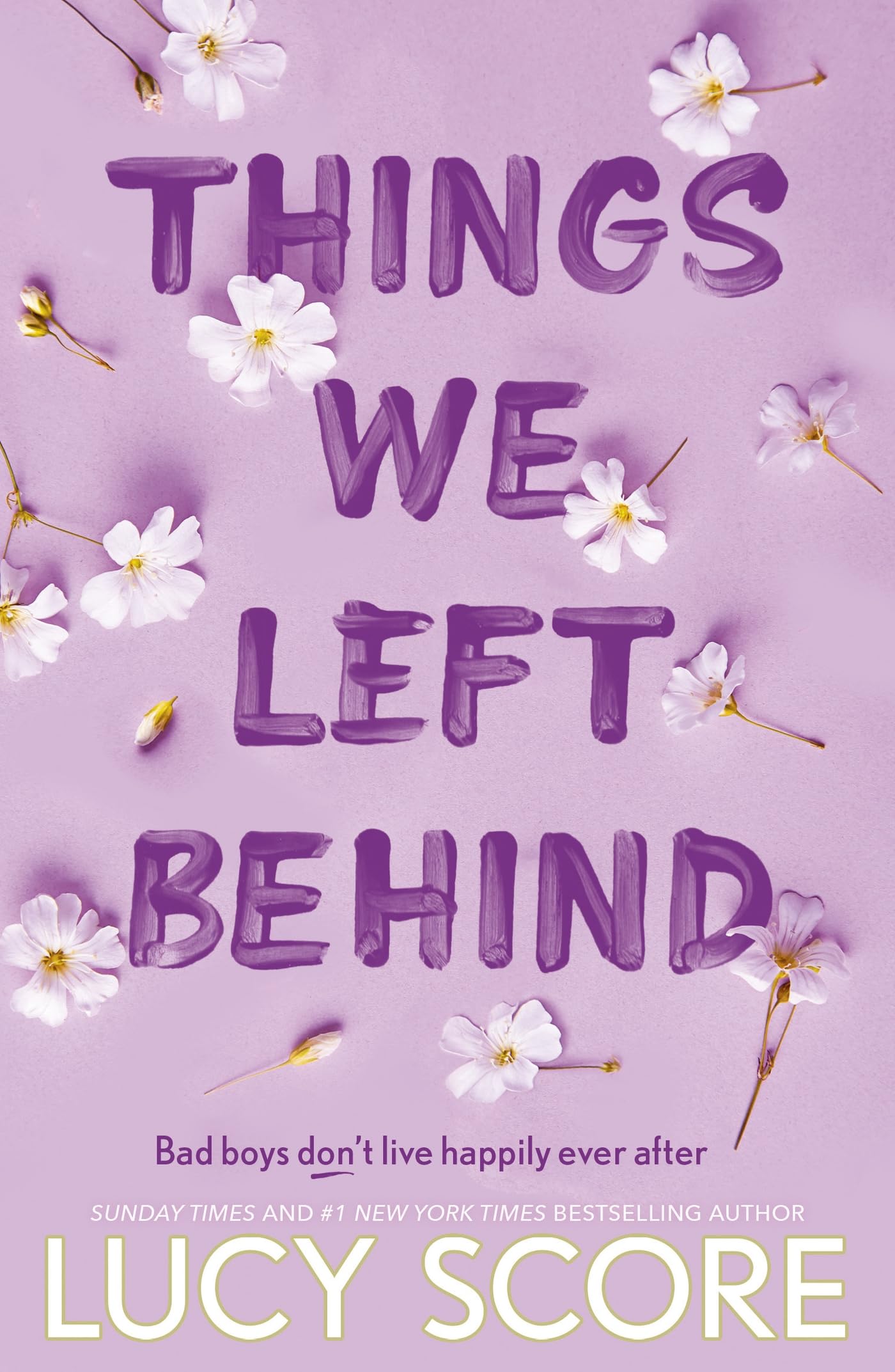 Front cover of the book 'Things we left behind' by Lucy Score.