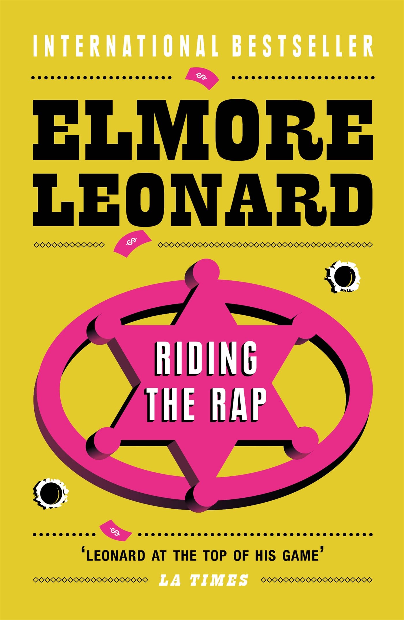 Front cover of the book 'Riding the Rap' by Leonard, Elmore.