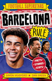 Front cover of the book 'Studio Press Football Superstars Barcelona Rule.' by Simon Mugford.