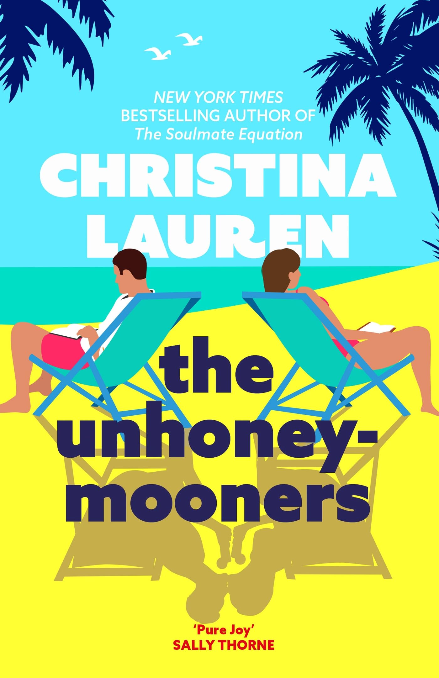 Front cover of the book 'The Unhoneymooners' by Christina Lauren.