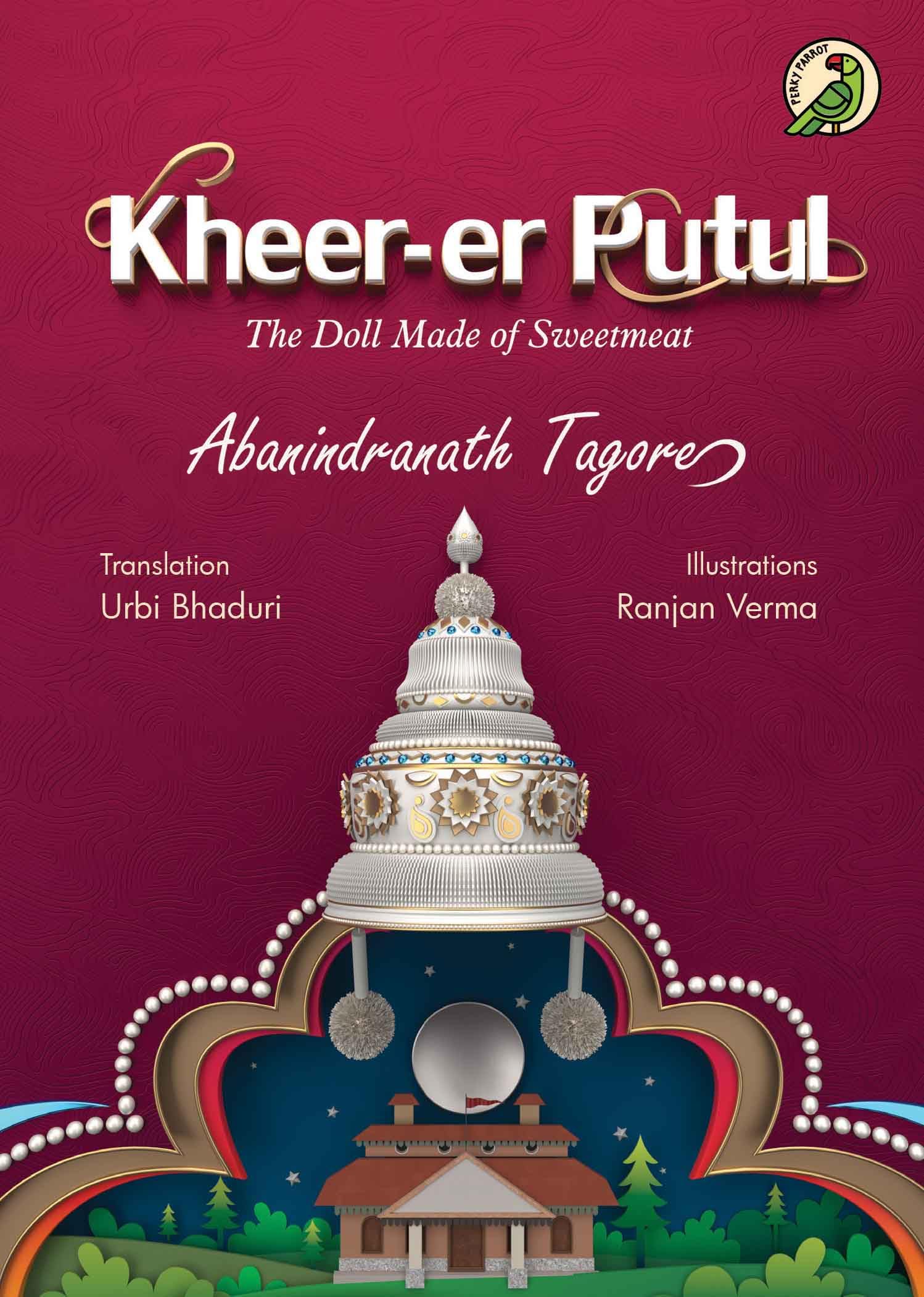 Front cover of the book 'Niyogi Books Kheer-er Putul: The Doll Made of Sweetmeat' by Abanindranath Tagore.