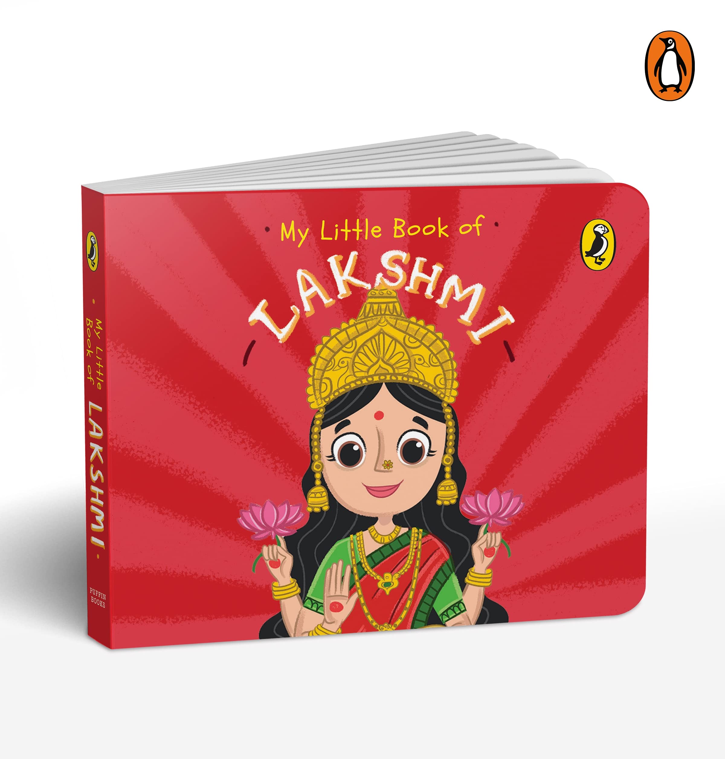 Front cover of the book 'My Little Book of Lakshmi' by Na.