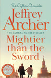 Front cover of the book 'Pan Mightier than the Sword.' by Jeffrey Archer.