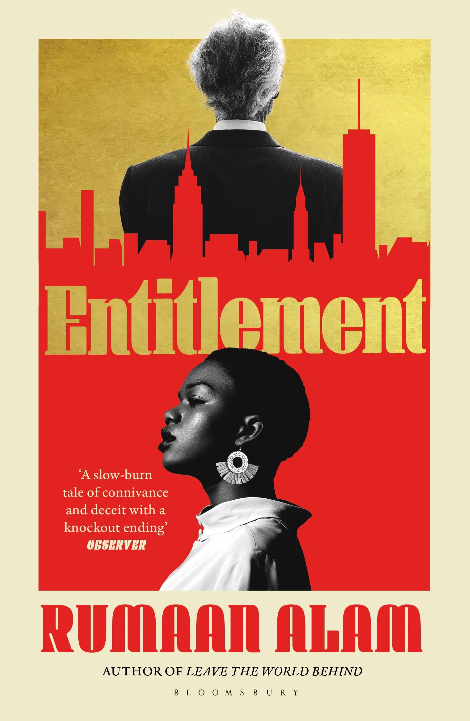 Front cover of the book 'Entitlement' by Rumaan Alam.