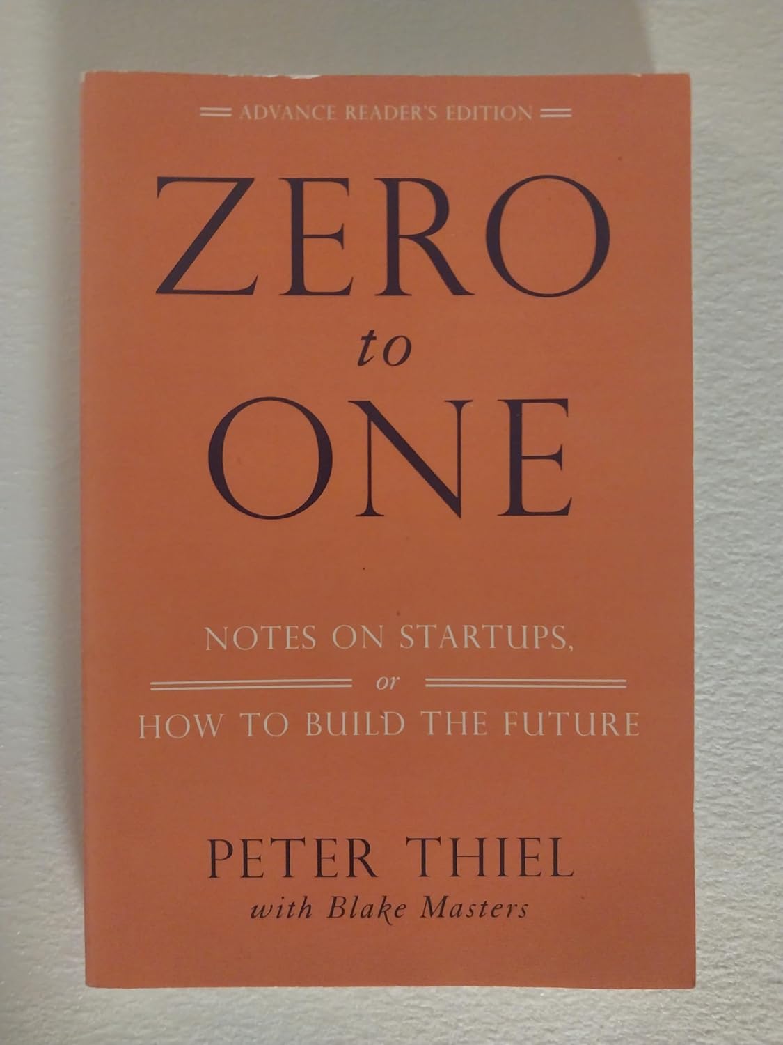 Zero To One(Paperback) - 2014 Edition NYBooksHub