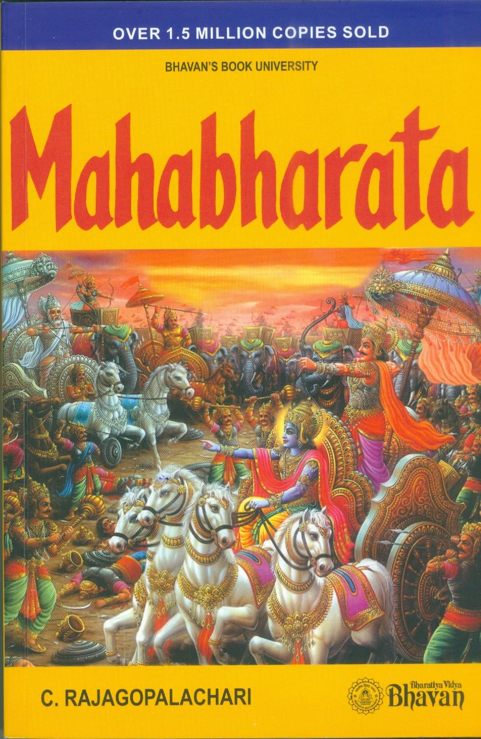 Front cover of the Paperback book 'Mahabharata C.Rajagopalachari' by C. Rajagopalachari.
