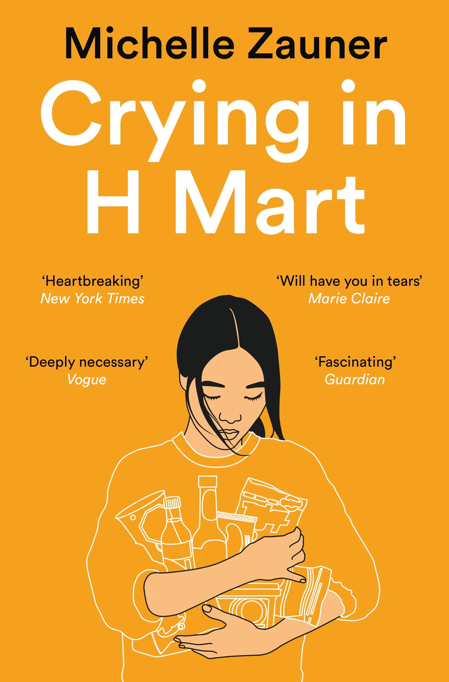 Front cover of the book 'Crying in H Mart: Michelle Zauner' by Michelle Zauner.