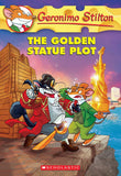 Front cover of the book 'Geronimo Stilton #55: The Golden Statue Plot' by Na.