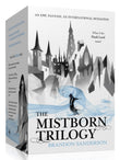Front cover of the book 'Mistborn Trilogy: The Final Empire, The Well of Ascension, The Hero of Ages' by Sanderson Brandon.