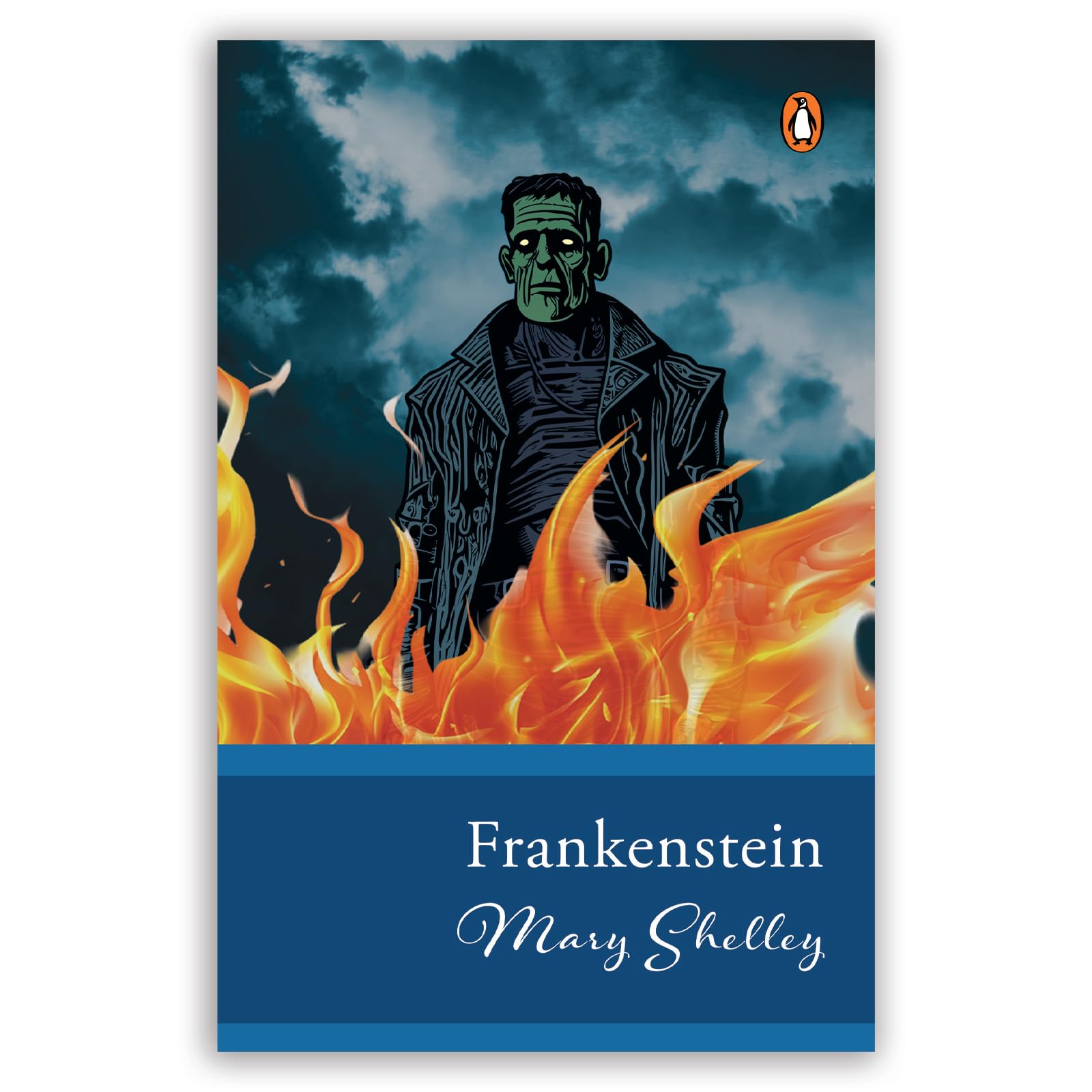 Front cover of the book 'Frankenstein (PB) (Select Classics)' by Mary Shelley.