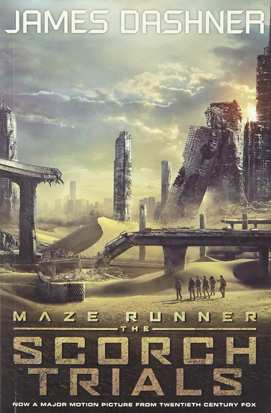 Front cover of the book 'The Maze Runner#02 Scorch Trials Movie Tie-In' by James Dashner.