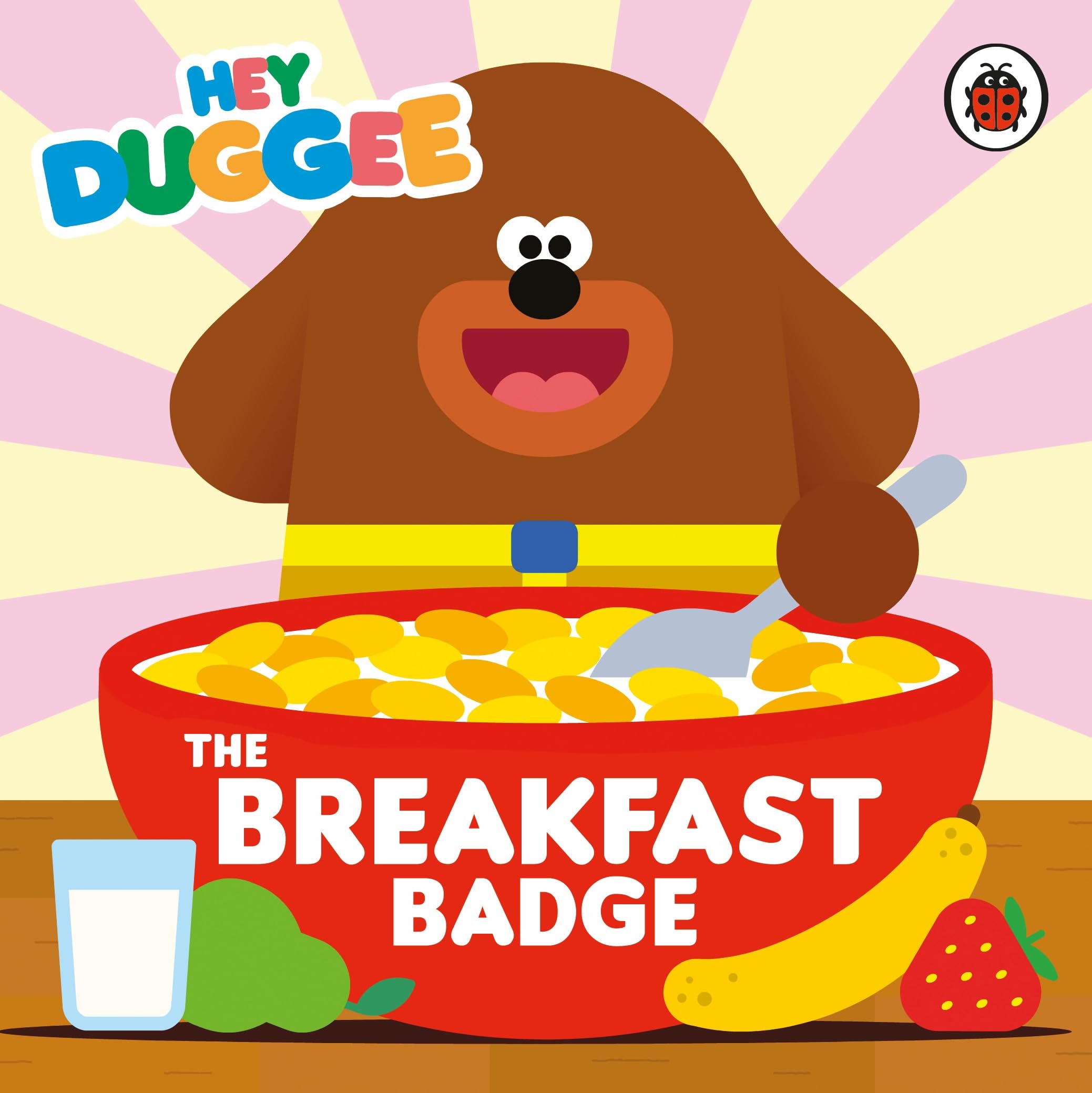 Front cover of the book 'BBC Childrens Books Hey Duggee The Breakfast Badge.' by Hey Duggee.