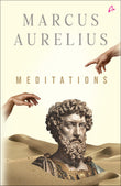 Front cover of the book 'Meditations' by Marcus Aurelius.