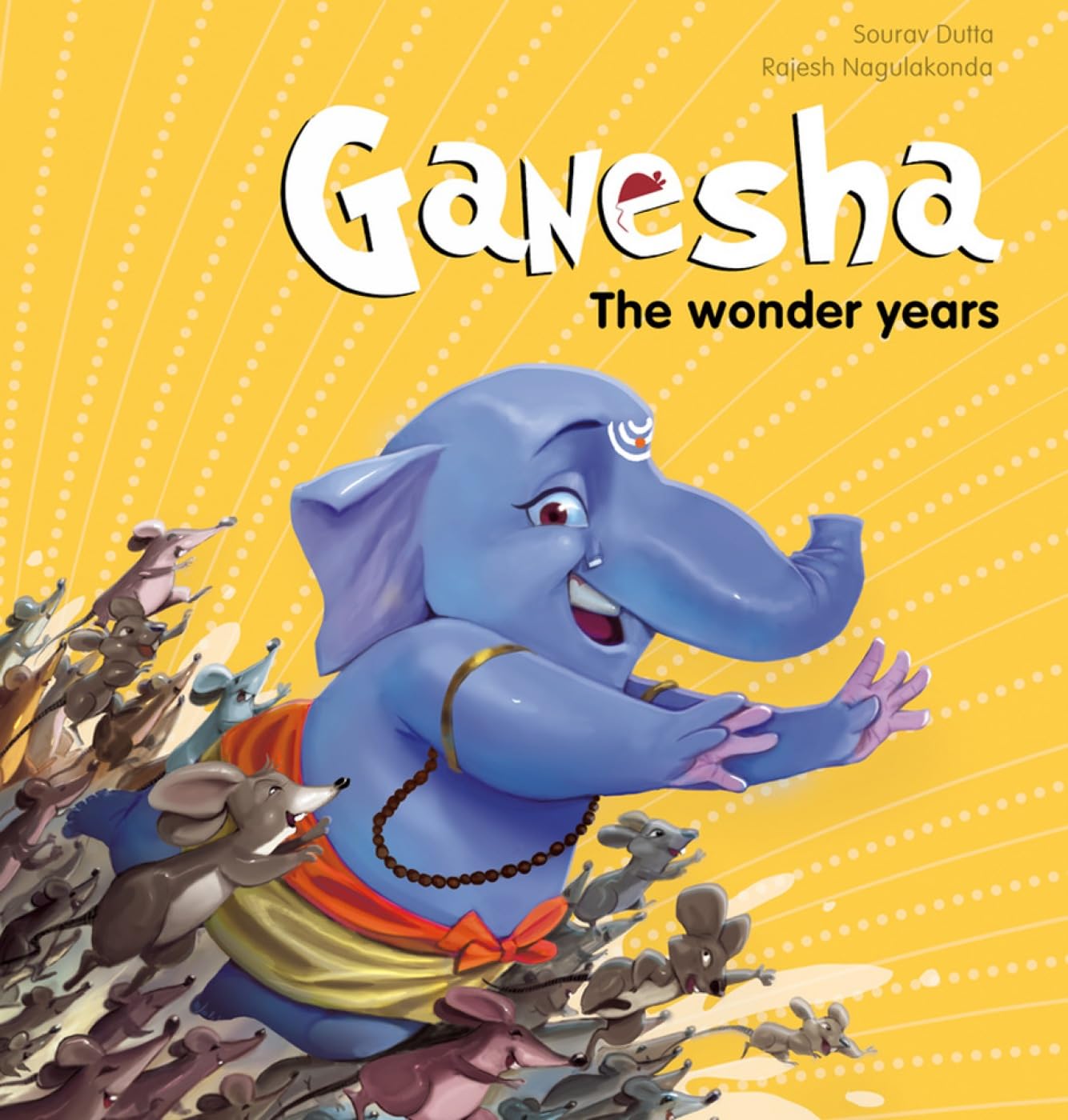 Front cover of the book 'Ganesha: The Wonder Years (Campfire Graphic Novels)' by Sourav Dutta.